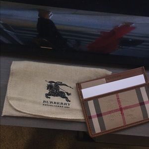 Men's Burberry card holder